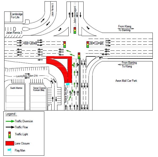 Traffic Notice: Lane Closures and Traffic Diversions on ...